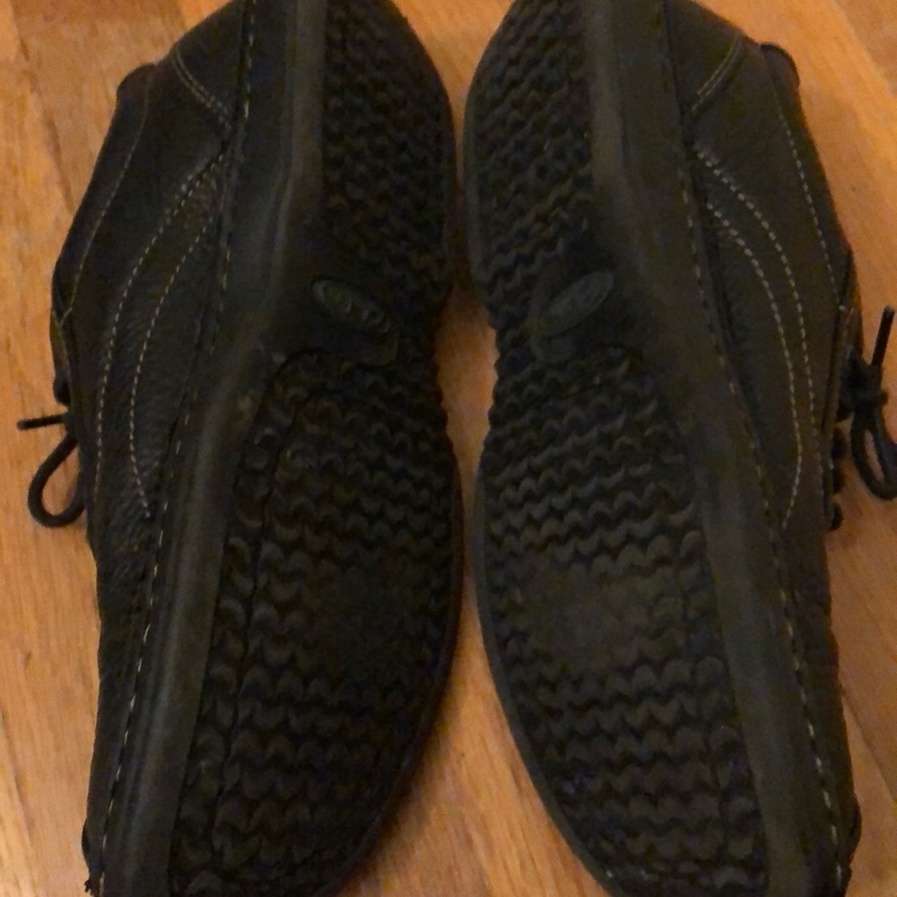 🎉HP🎉Clark’s Men’s Black leather Lace-up Oxfords - Picture 4 of 5